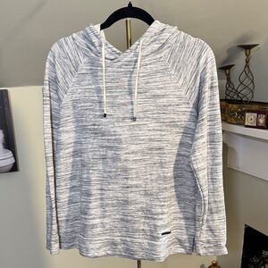 EUC Jones New York Heathered Gray Women's Hoodie